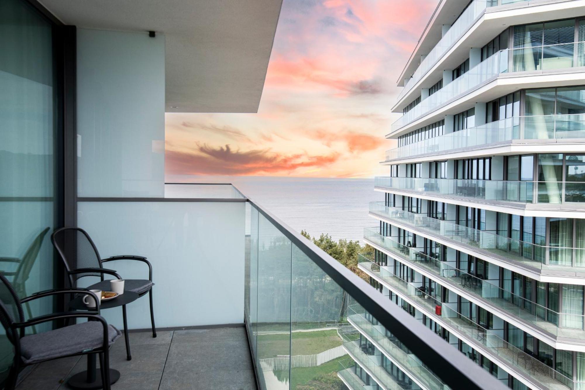 米兹多洛杰Wave Panorama 8Th Floor Sea View公寓 外观 照片